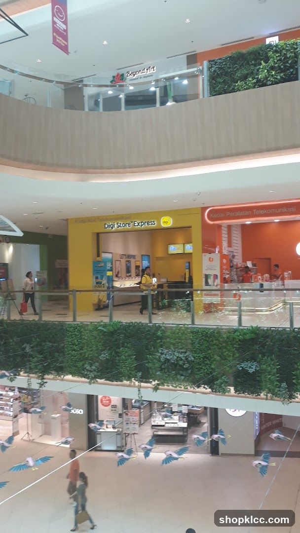 Shopping Mall Interior View