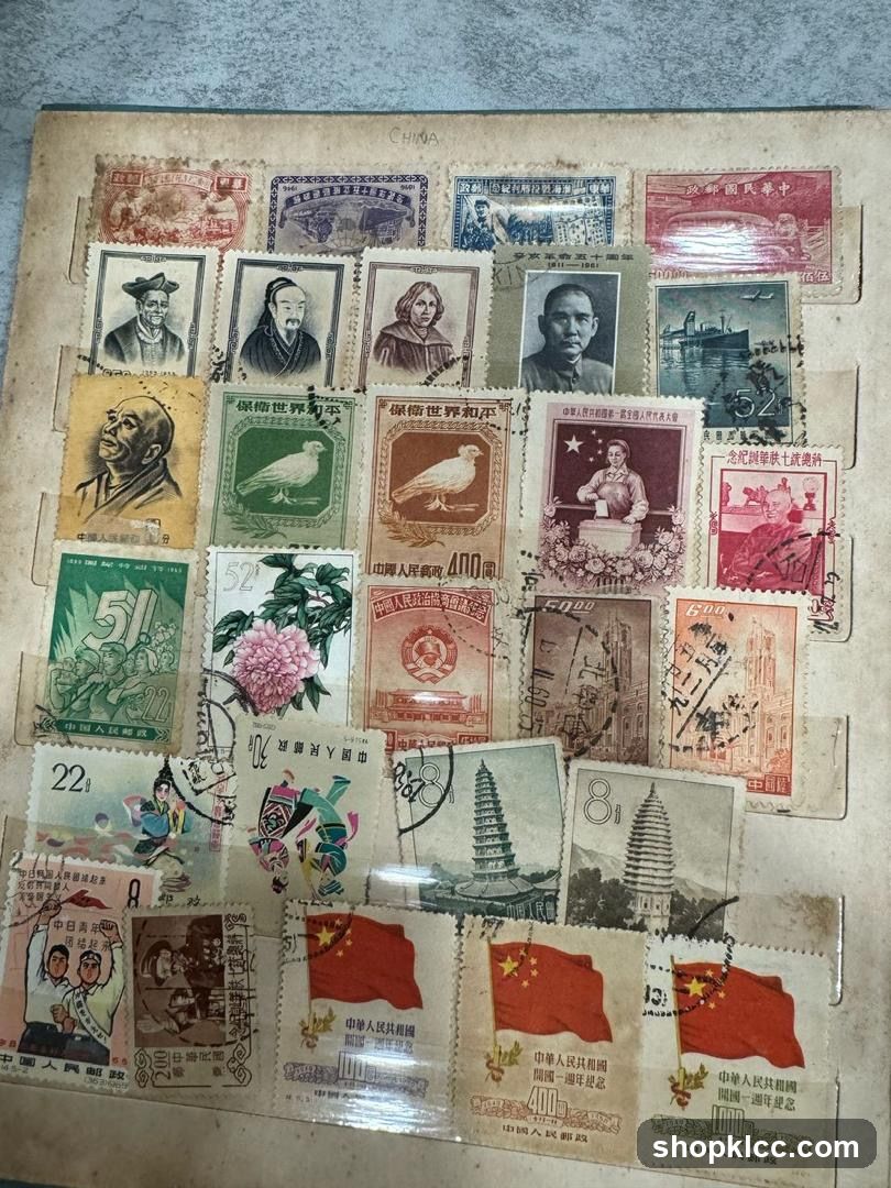Collection of Chinese Stamps
