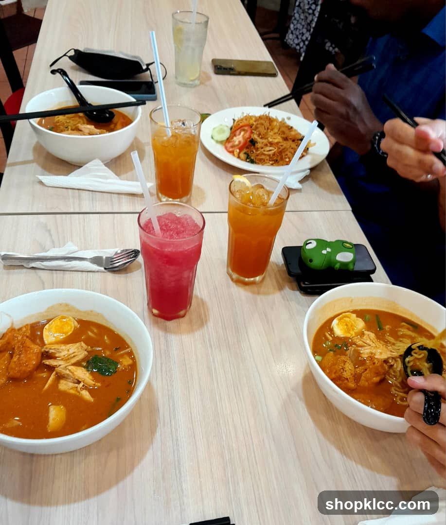 Noodle Soup and Fried Noodles