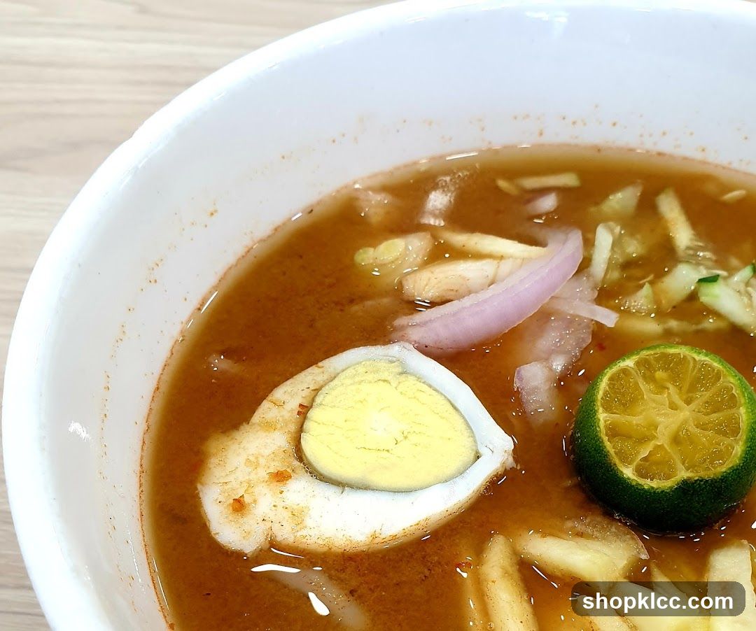 Laksa with Egg and Lime