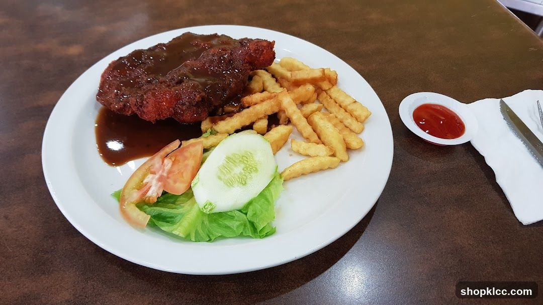 Chicken Chop with Fries