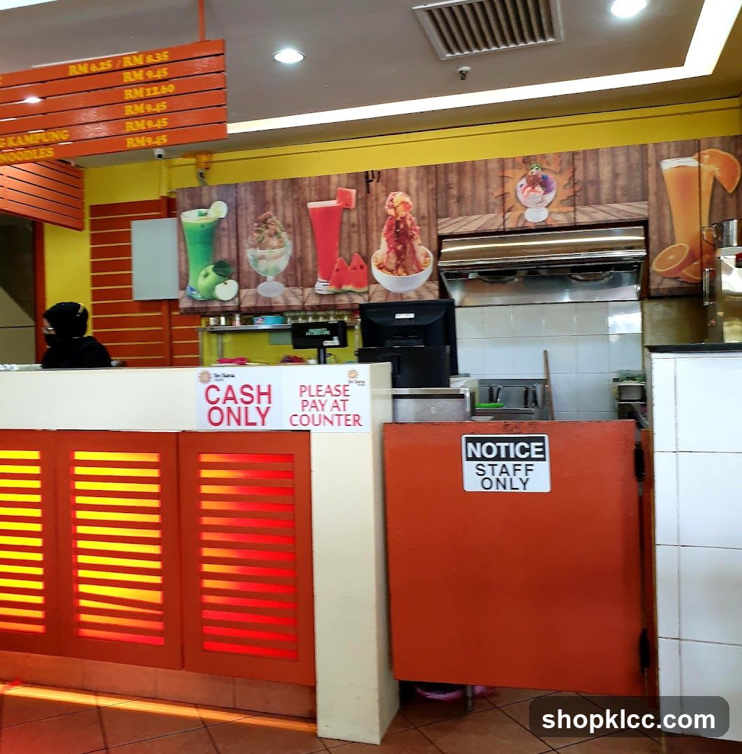 Dessert Shop Counter