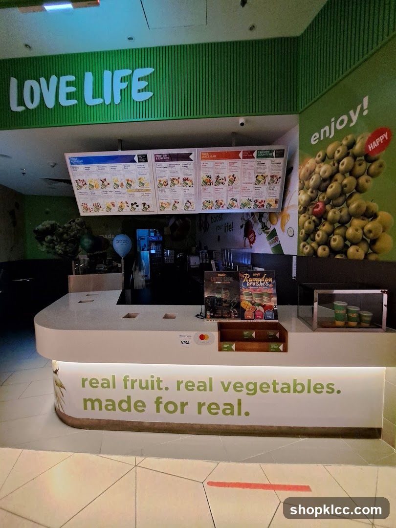 Juice Bar Counter