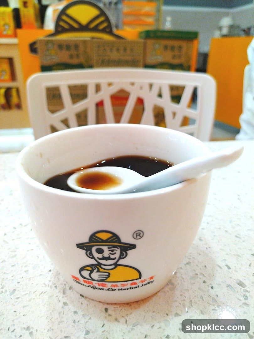 Herbal Jelly Dessert