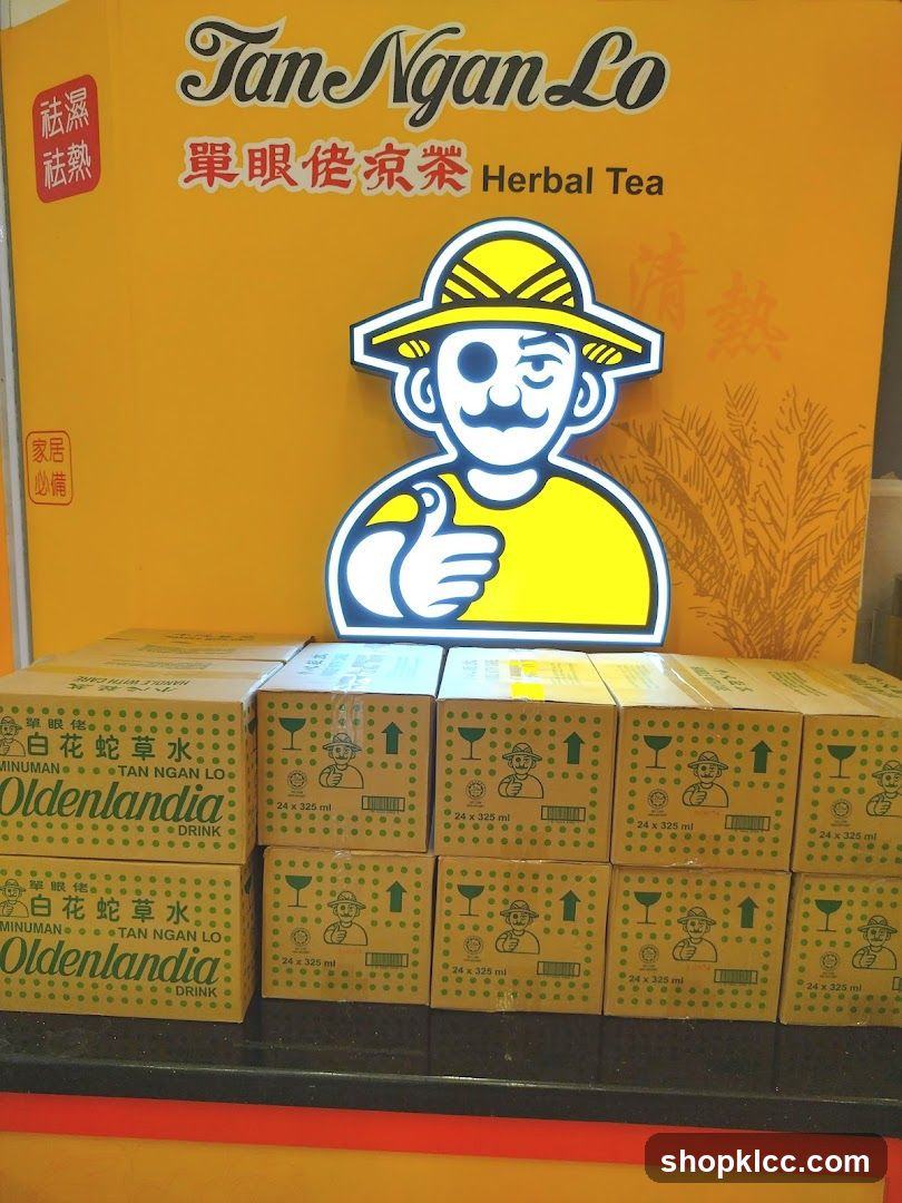 Tan Ngan Lo Herbal Tea Display