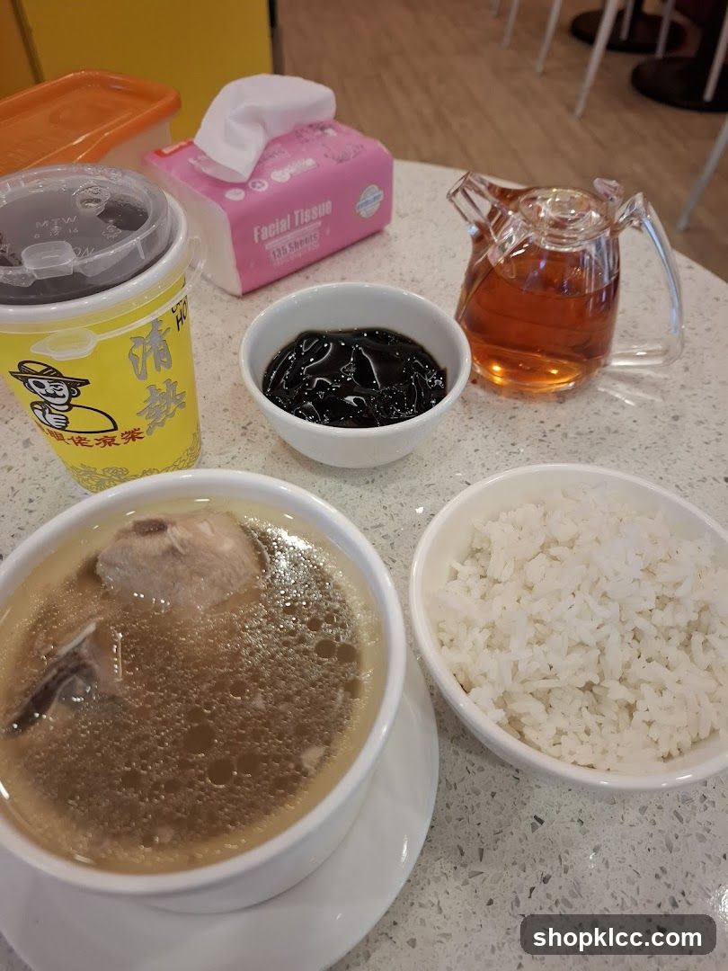 Meal with Drink and Sides