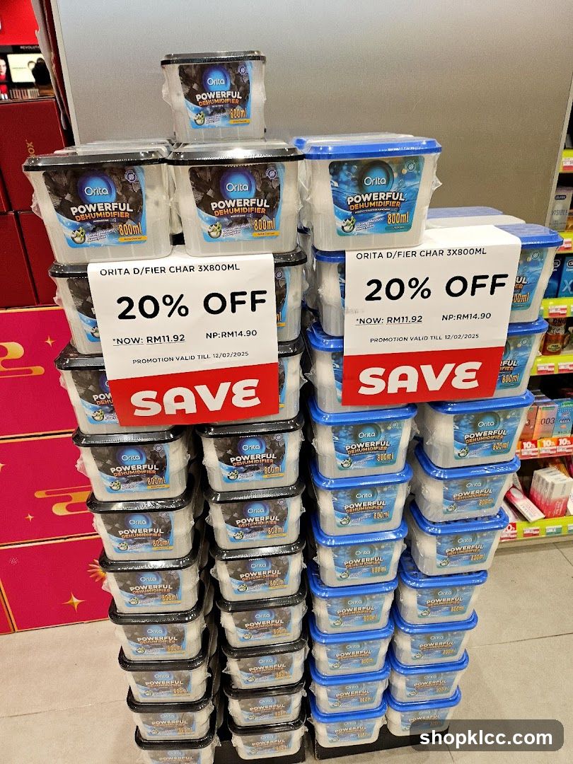 Orita Dehumidifier Promotion