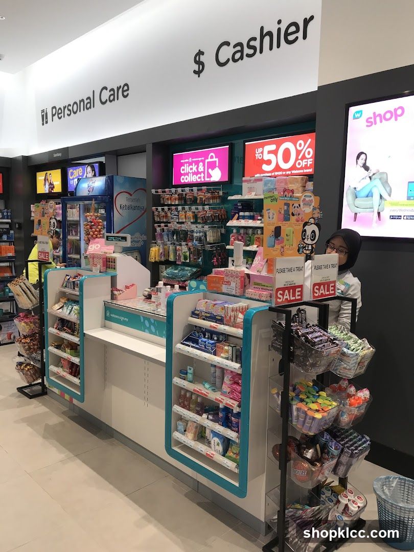 Watsons Personal Care and Cashier Area