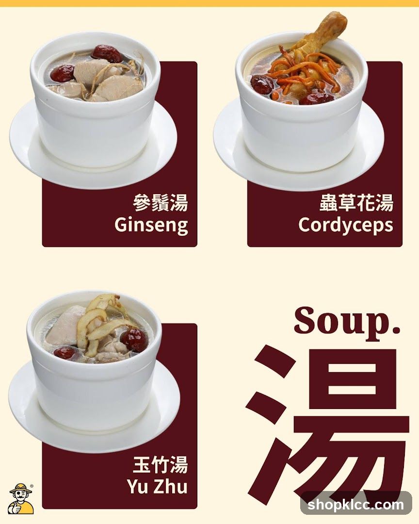 Soup Menu