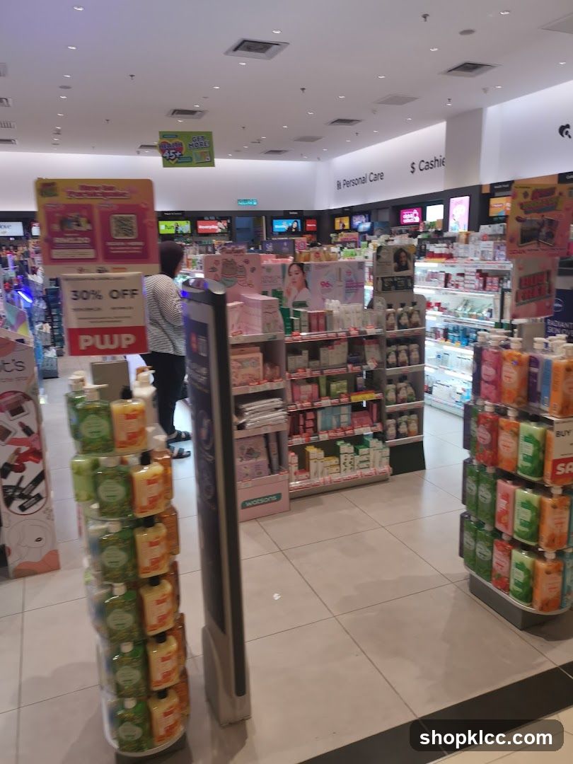 Cosmetics and Personal Care Store Interior