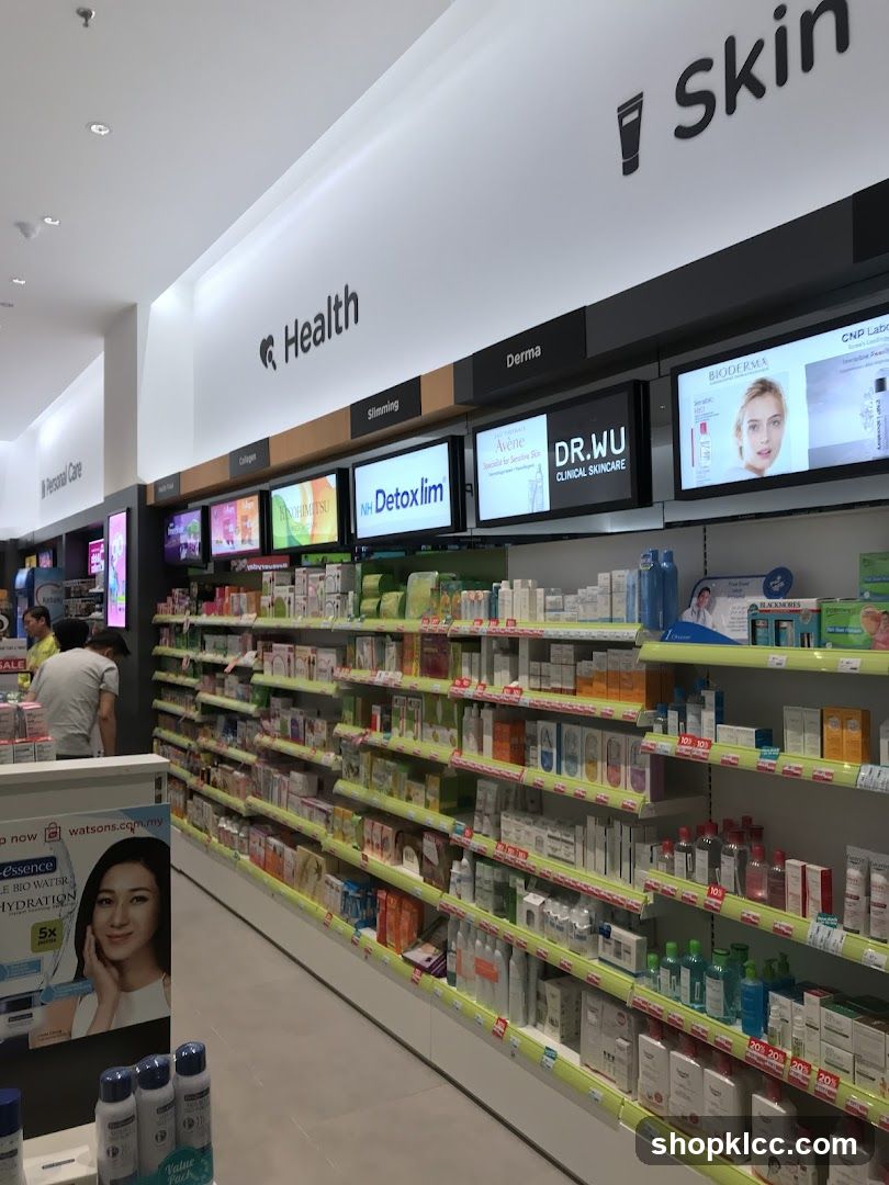 Health and Beauty Store Aisles