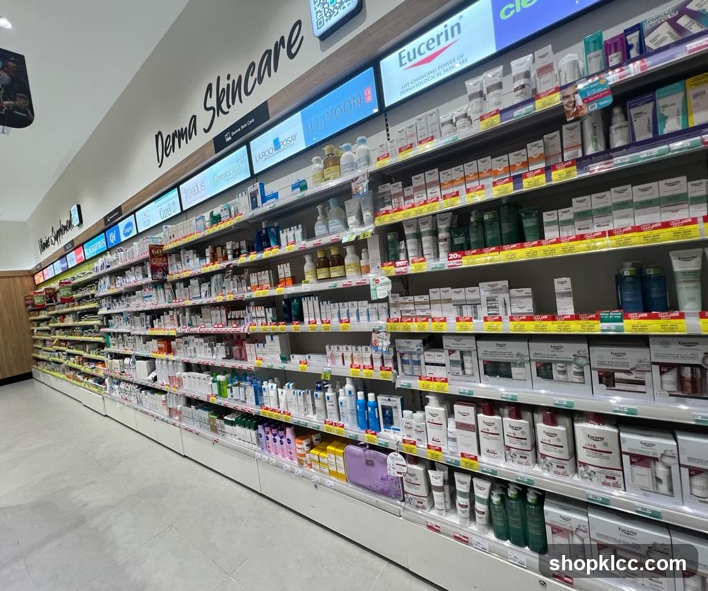 Derma Skincare Aisle