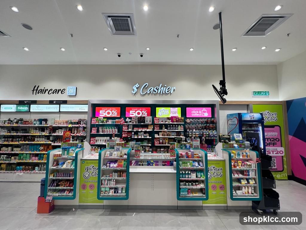 Pharmacy Interior with Promotions