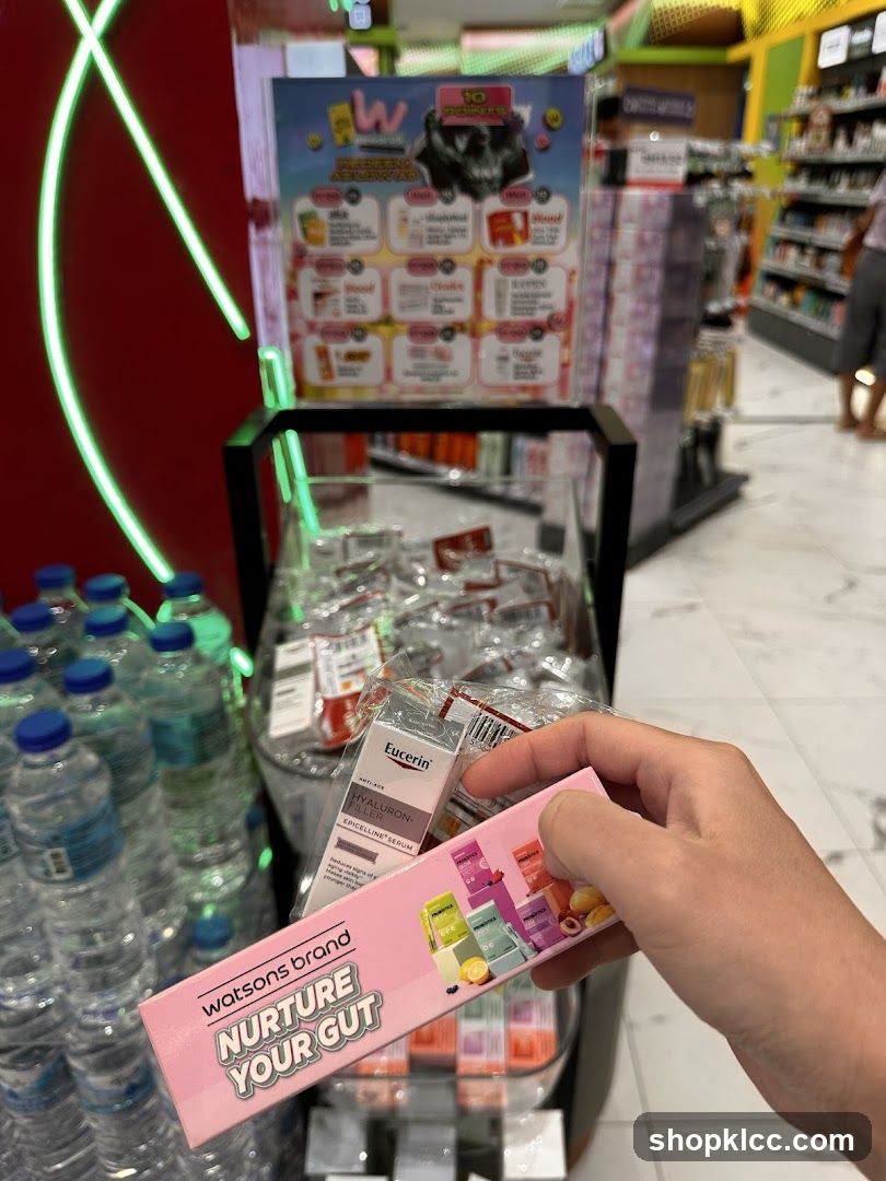 Watsons Brand Nurture Your Gut Display