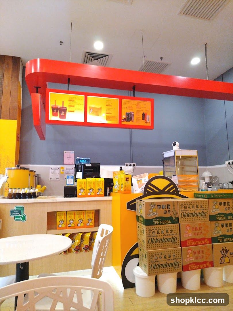 Beverage Shop Counter