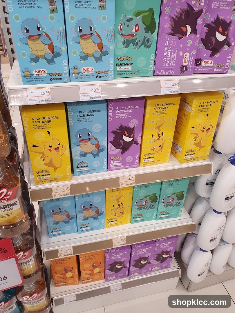 Pokemon Face Masks