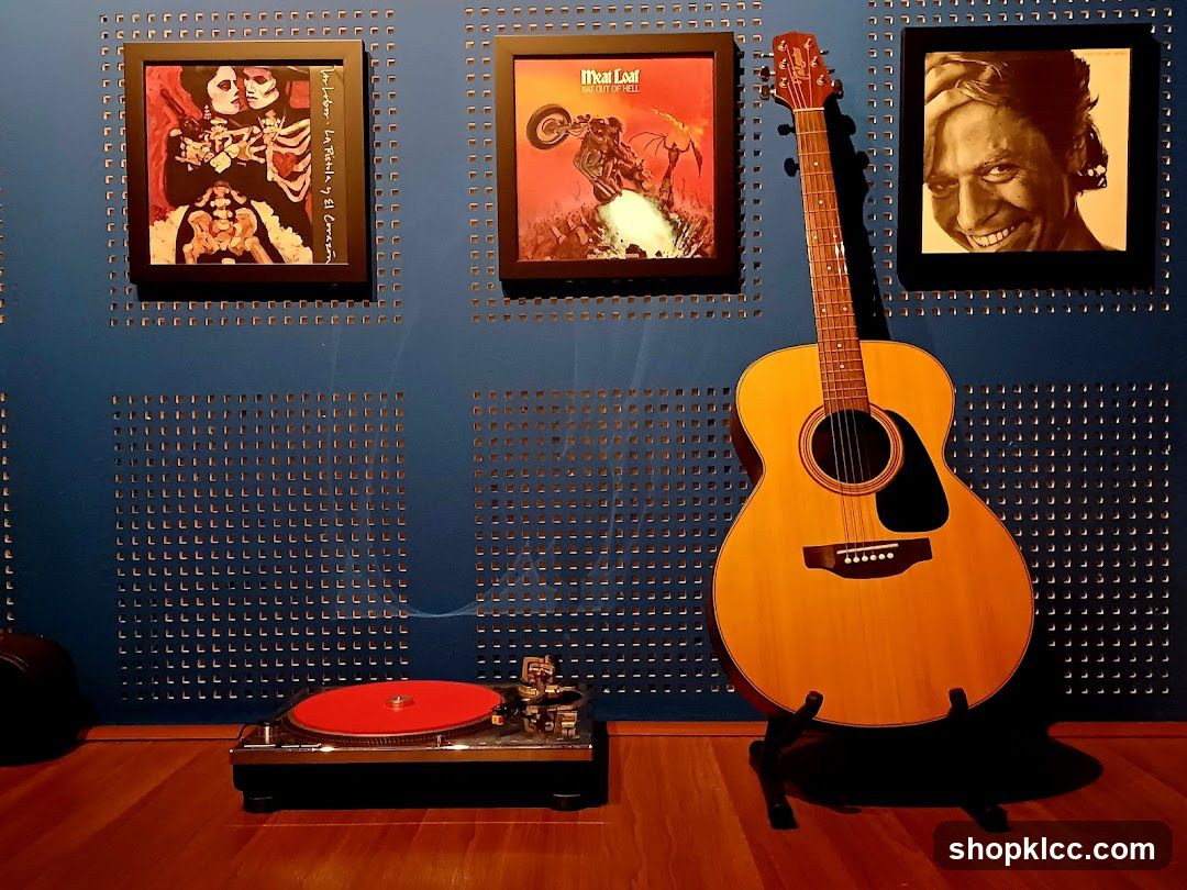 Music Memorabilia Display