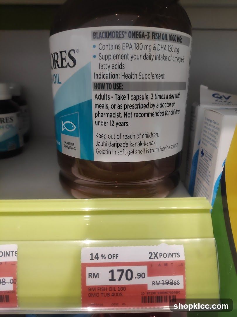 Blackmores Omega-3 Fish Oil