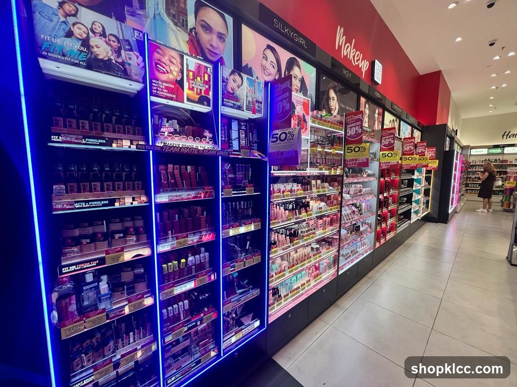 Makeup Store Aisles