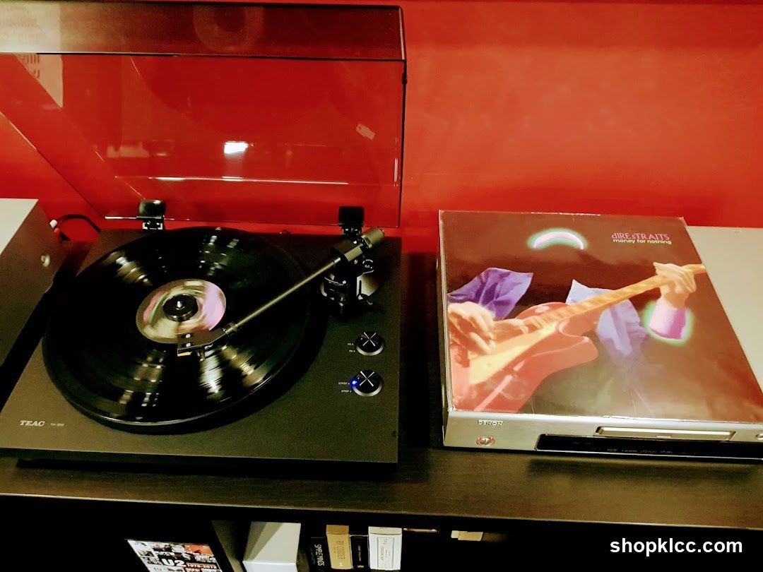 Record Player and Album