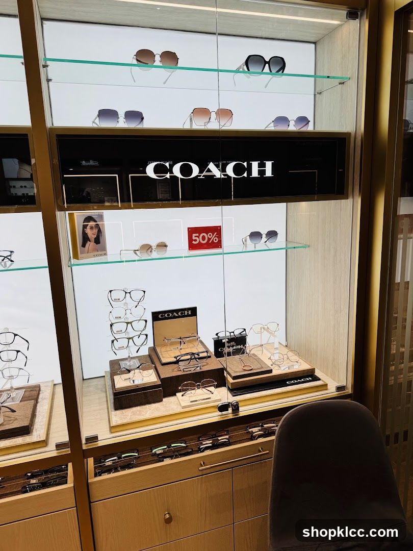 Coach Eyewear Display