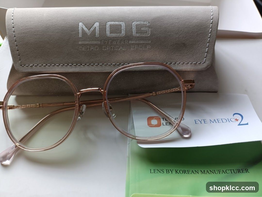 Eyeglasses and Case