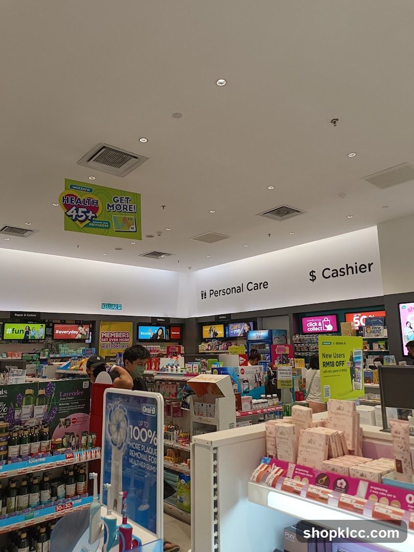 Watsons Store Interior