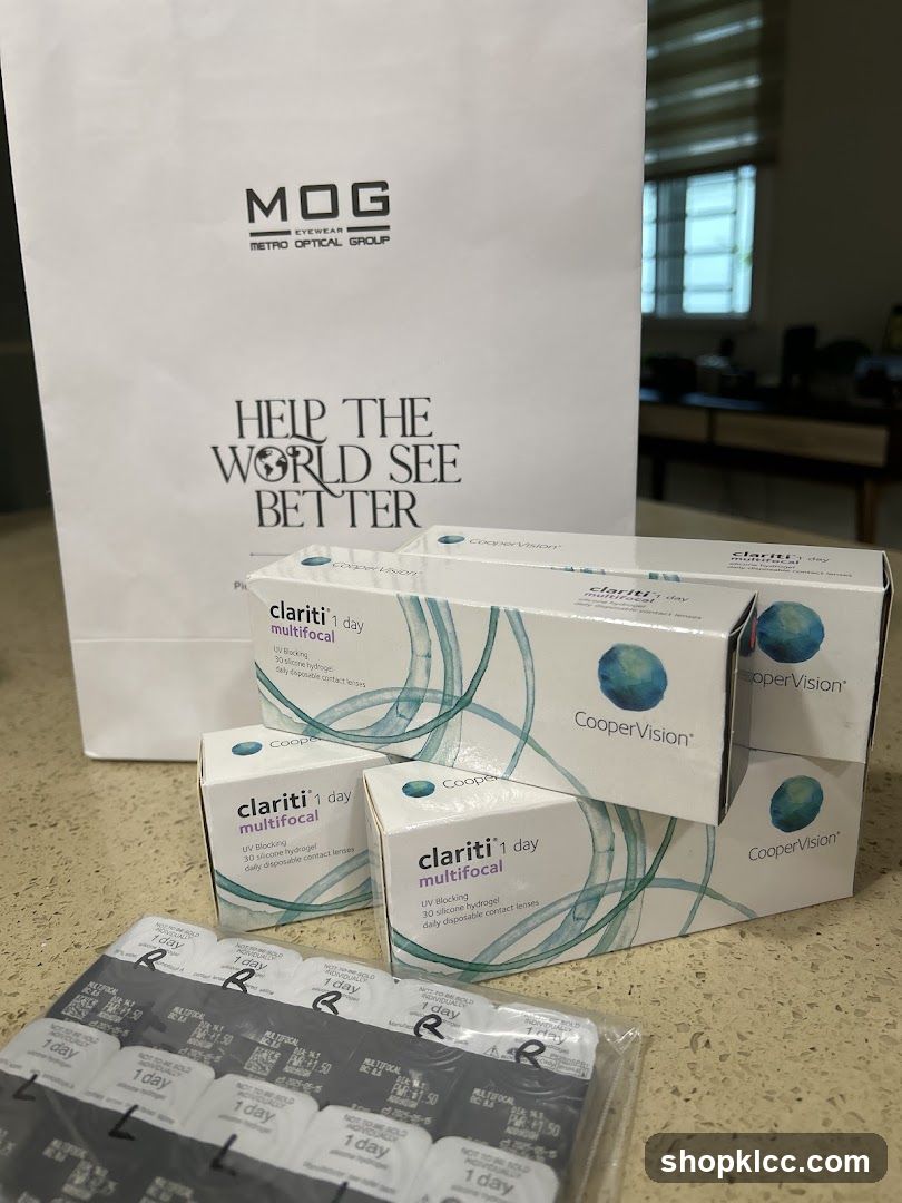 CooperVision Clariti 1 Day Multifocal Contact Lenses