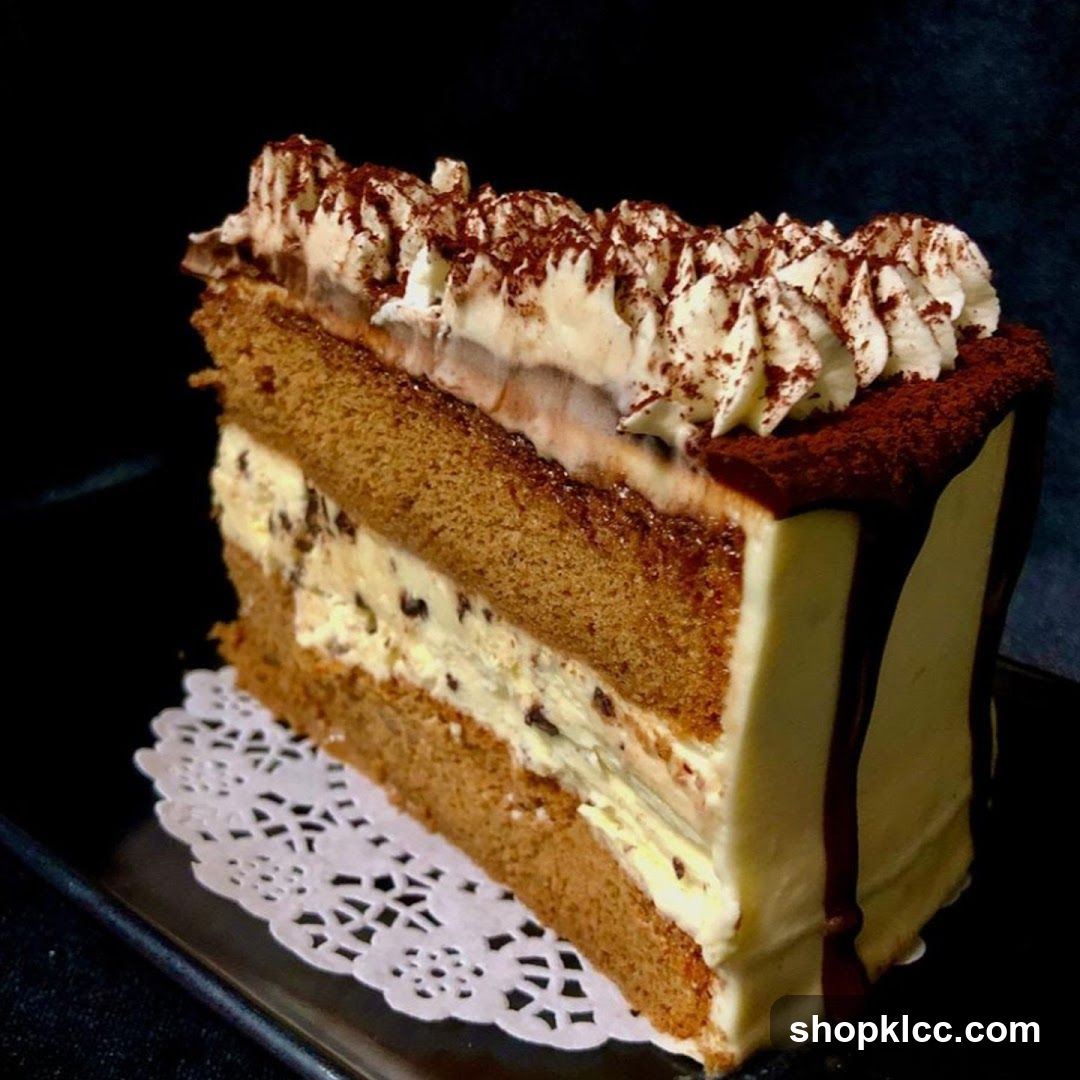 Tiramisu Cake Slice
