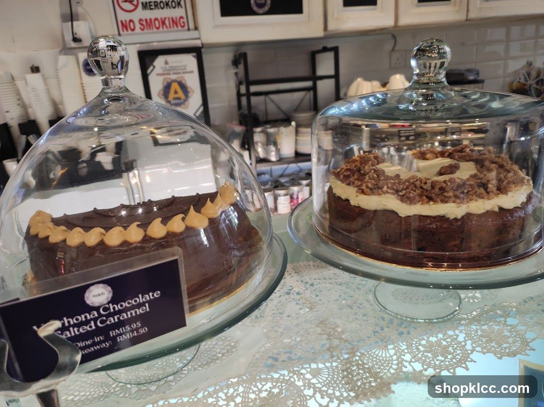 Cakes on Display