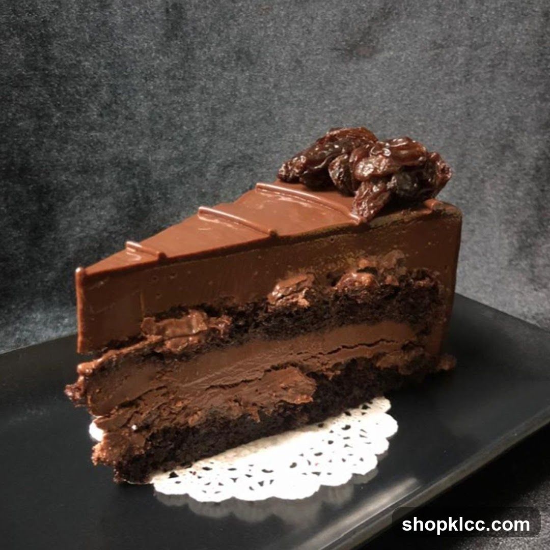 Chocolate Cake Slice