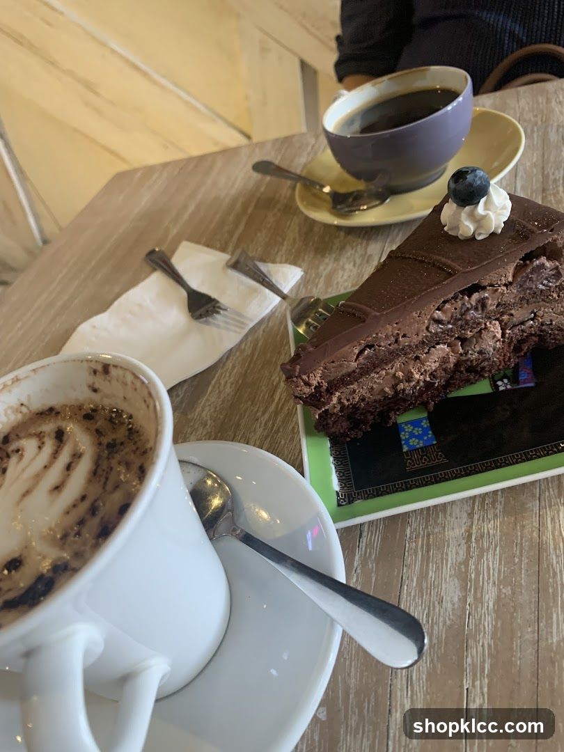 Coffee and Chocolate Cake
