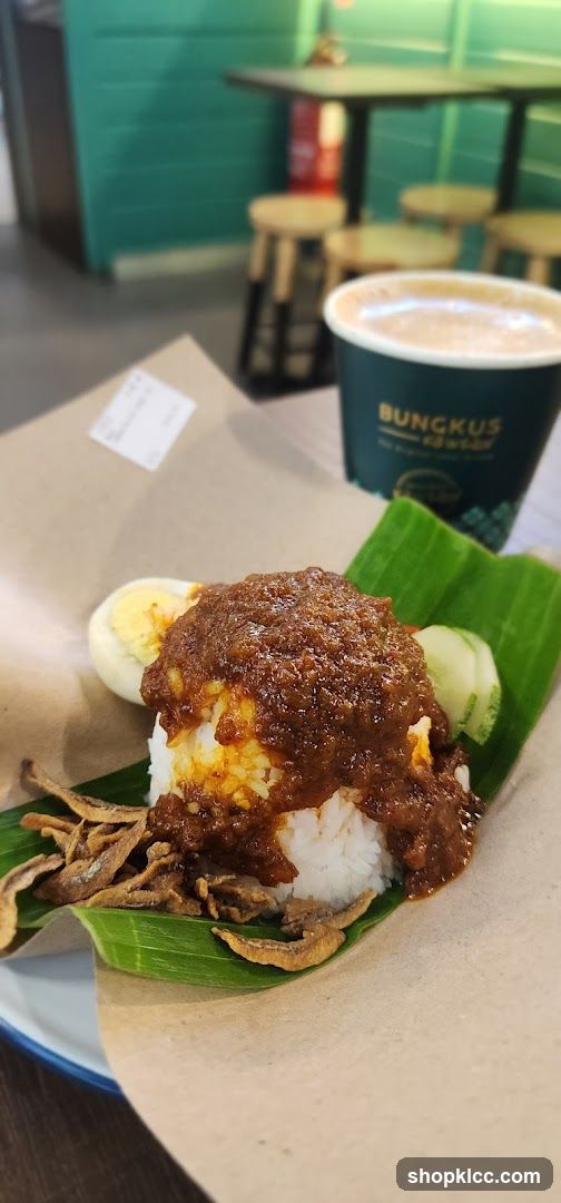 Nasi Lemak and Coffee