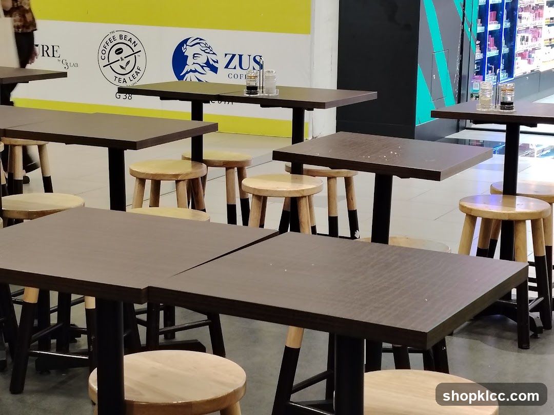 Coffee Shop Seating Area