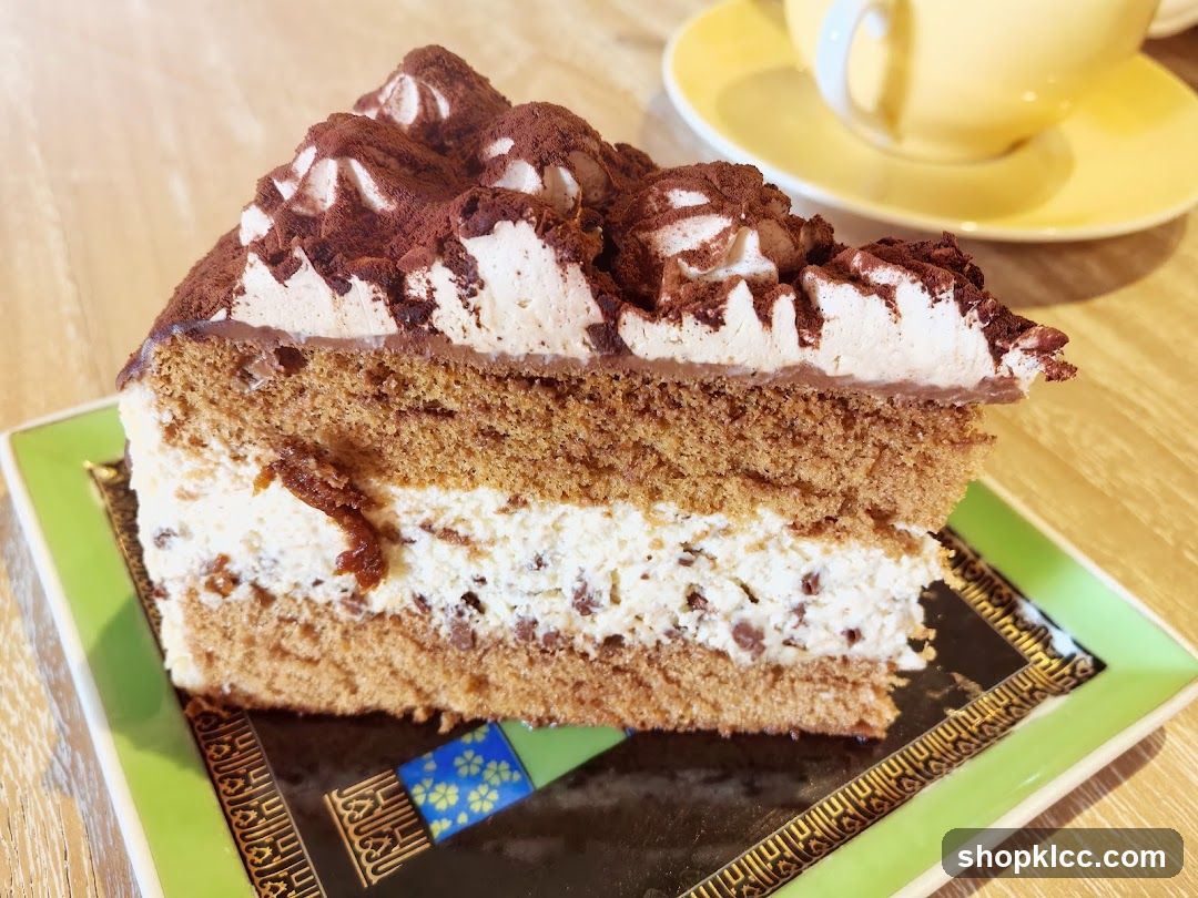 Tiramisu Cake Slice