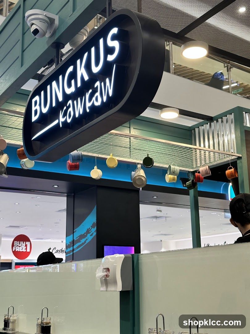 BUNGKUS Kawkaw Signage