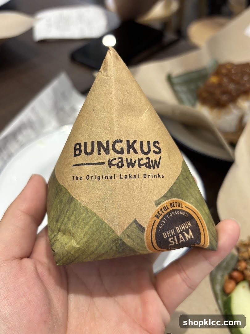 Food wrapped in paper