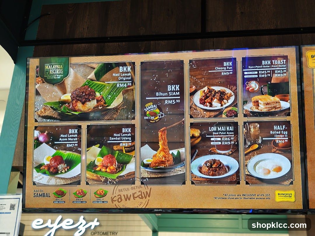 Menu Board