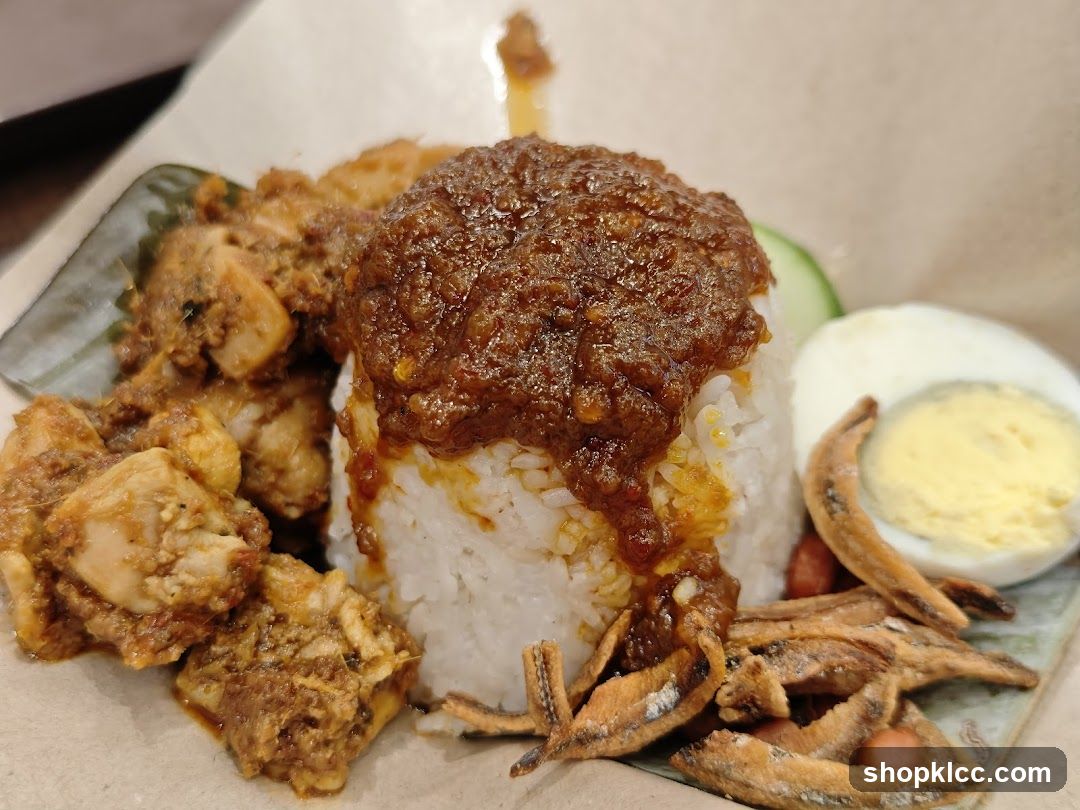 Nasi Lemak Dish