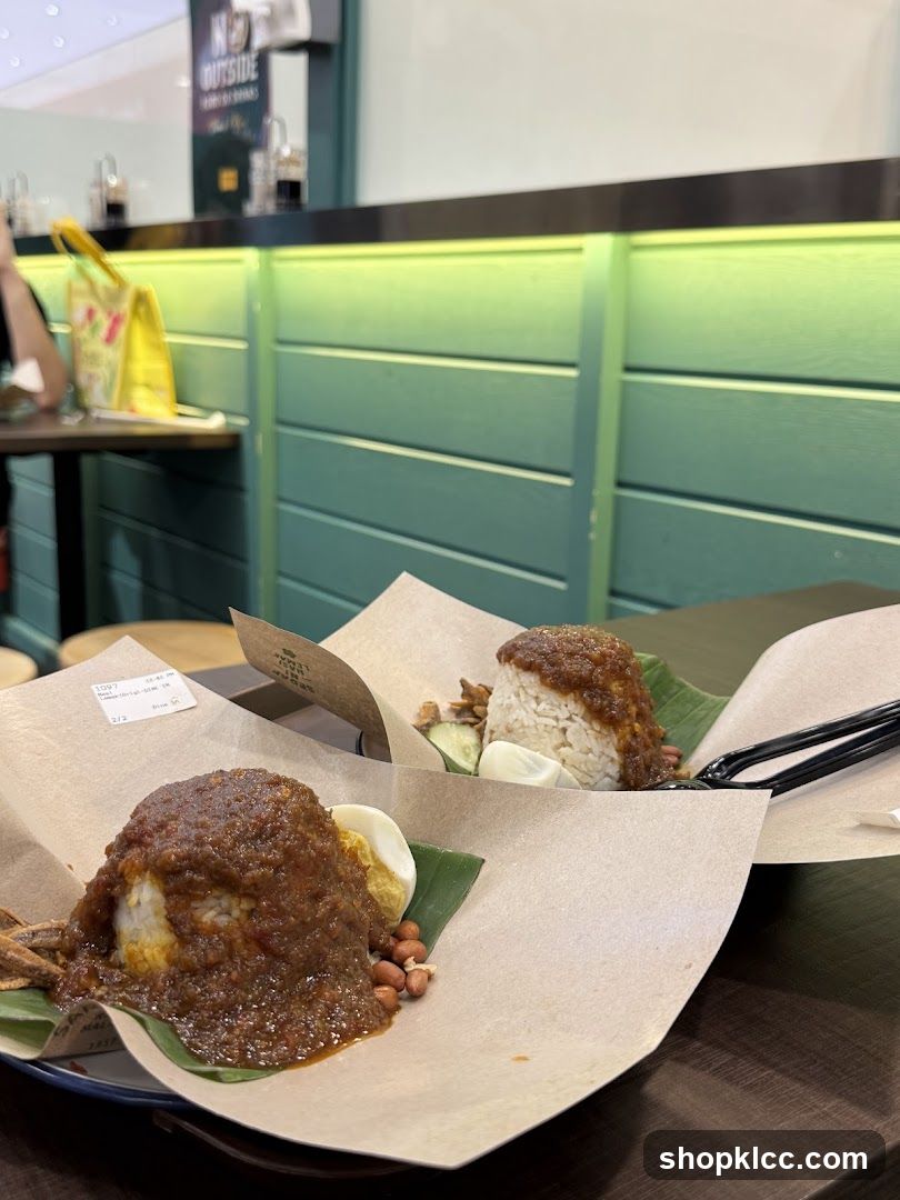 Nasi Lemak Dishes