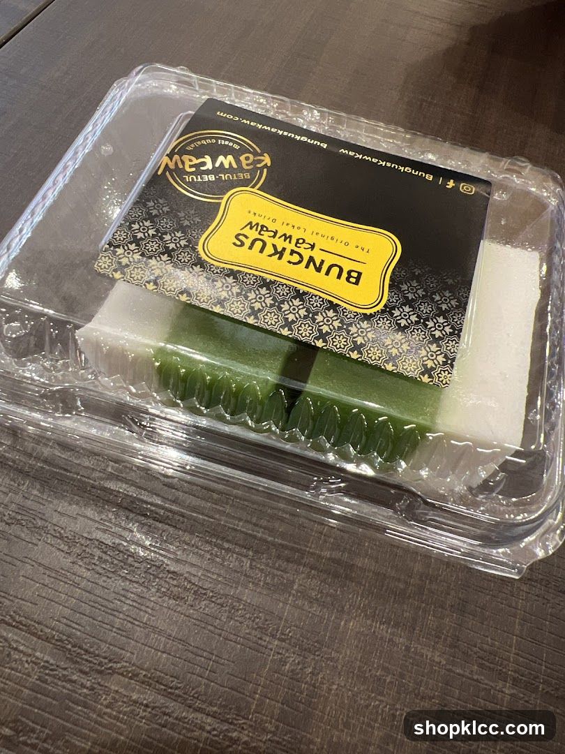 Dessert in a plastic container