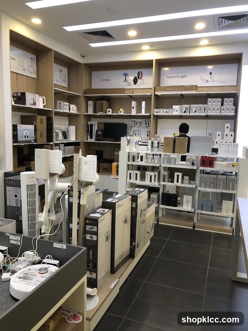 Electronics Store Interior