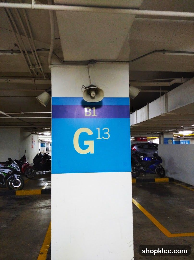 Parking Lot Pillar