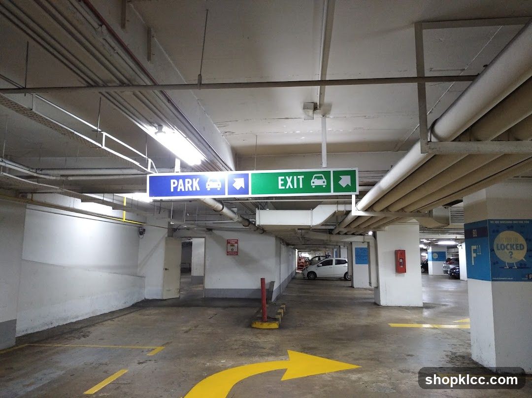 Parking Garage Signs