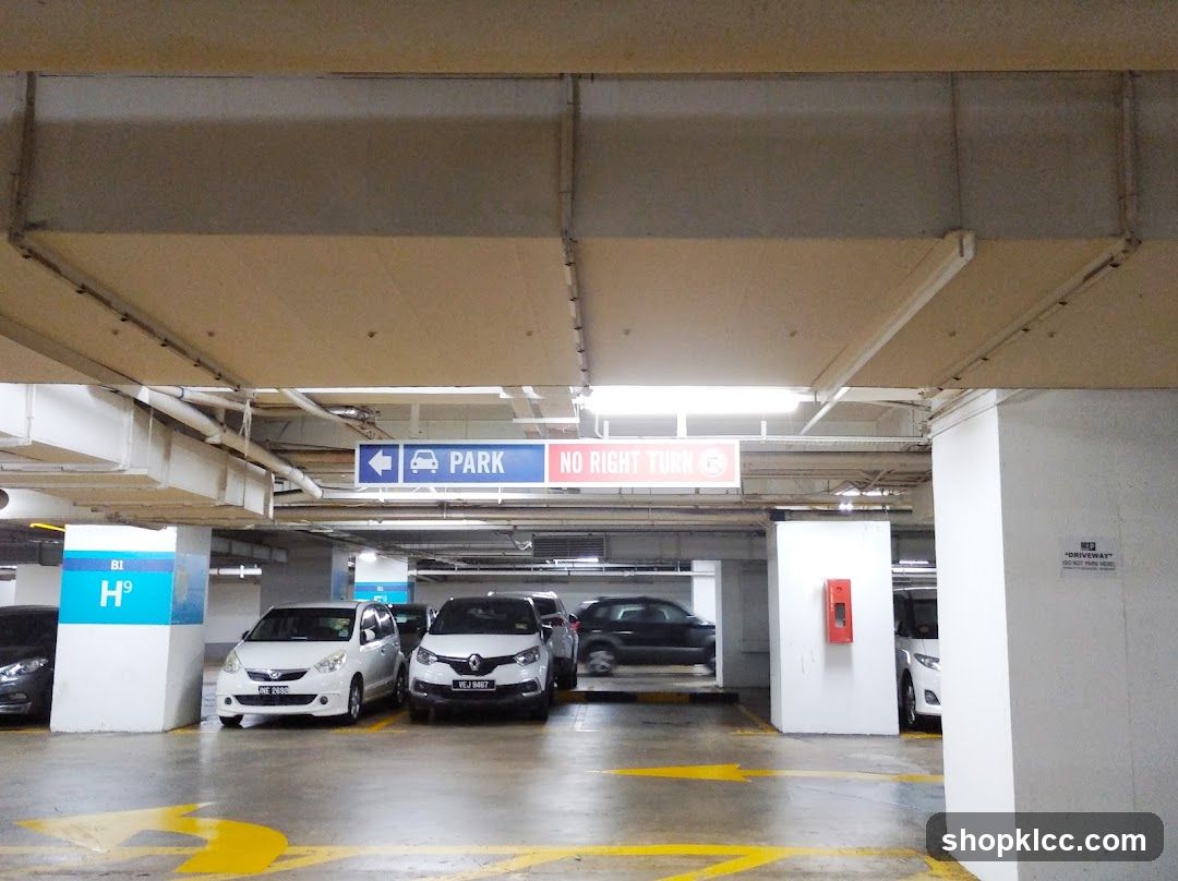 Parking Garage Signs