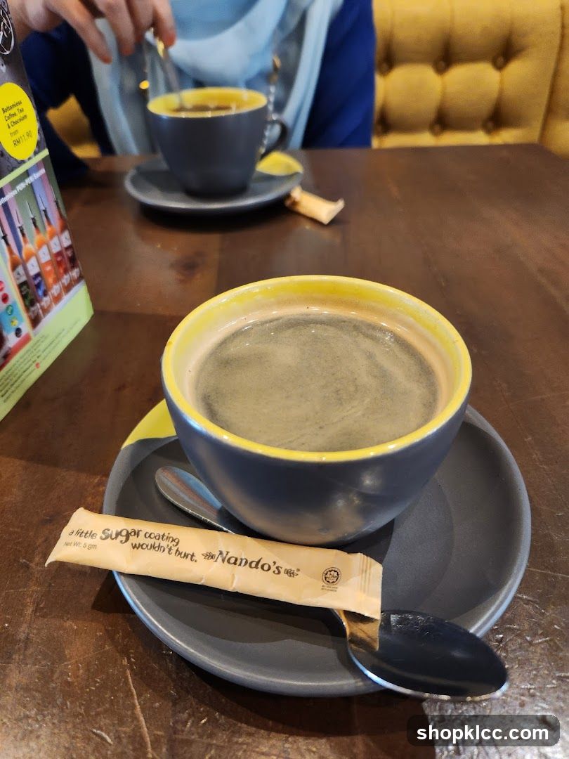 Coffee and Sugar Packet