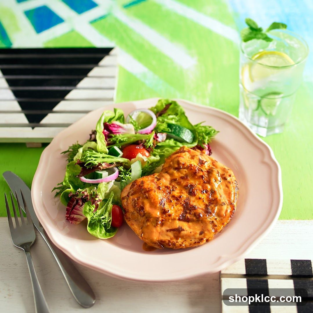 Chicken with Salad