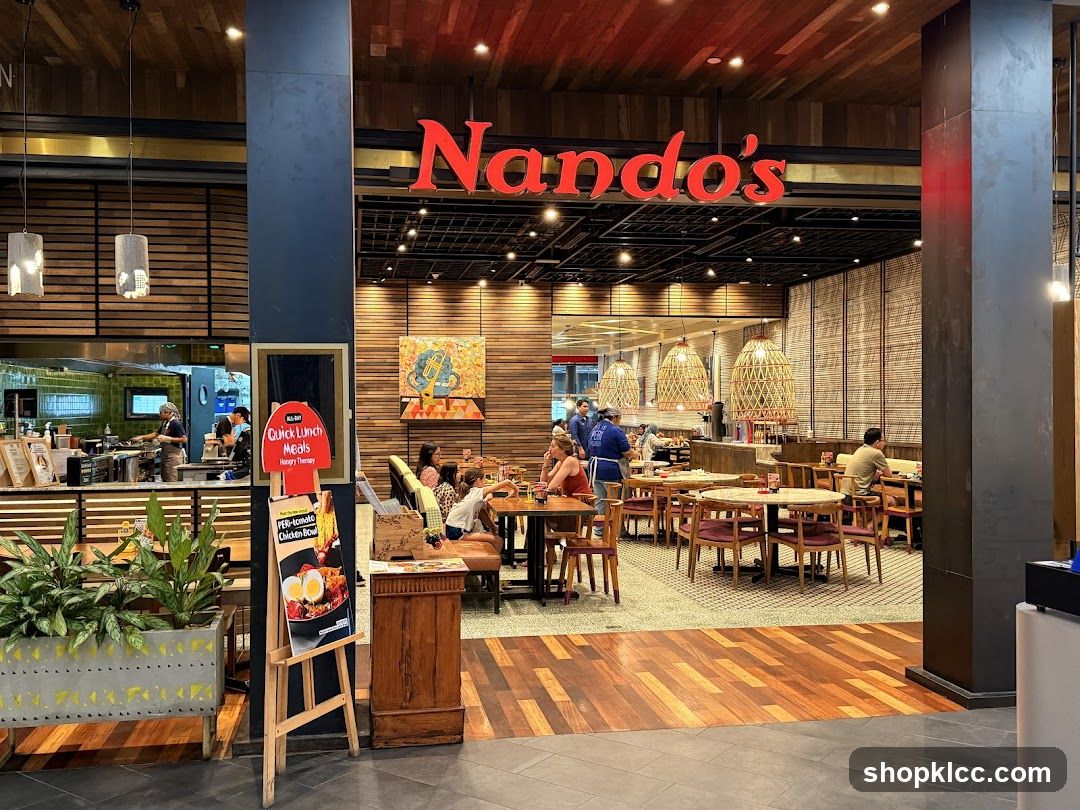 Nando's Restaurant Interior
