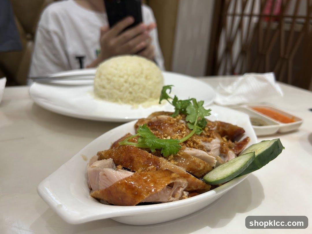 Hainanese Chicken Rice