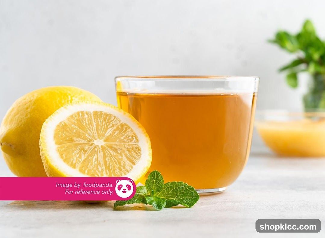 Lemon Tea with Mint